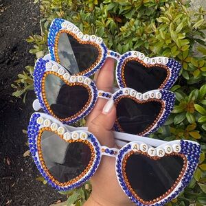 MLB Houston Astros Sunglasses | Custom Rhinestone Sunglasses | Game Day Sunnies